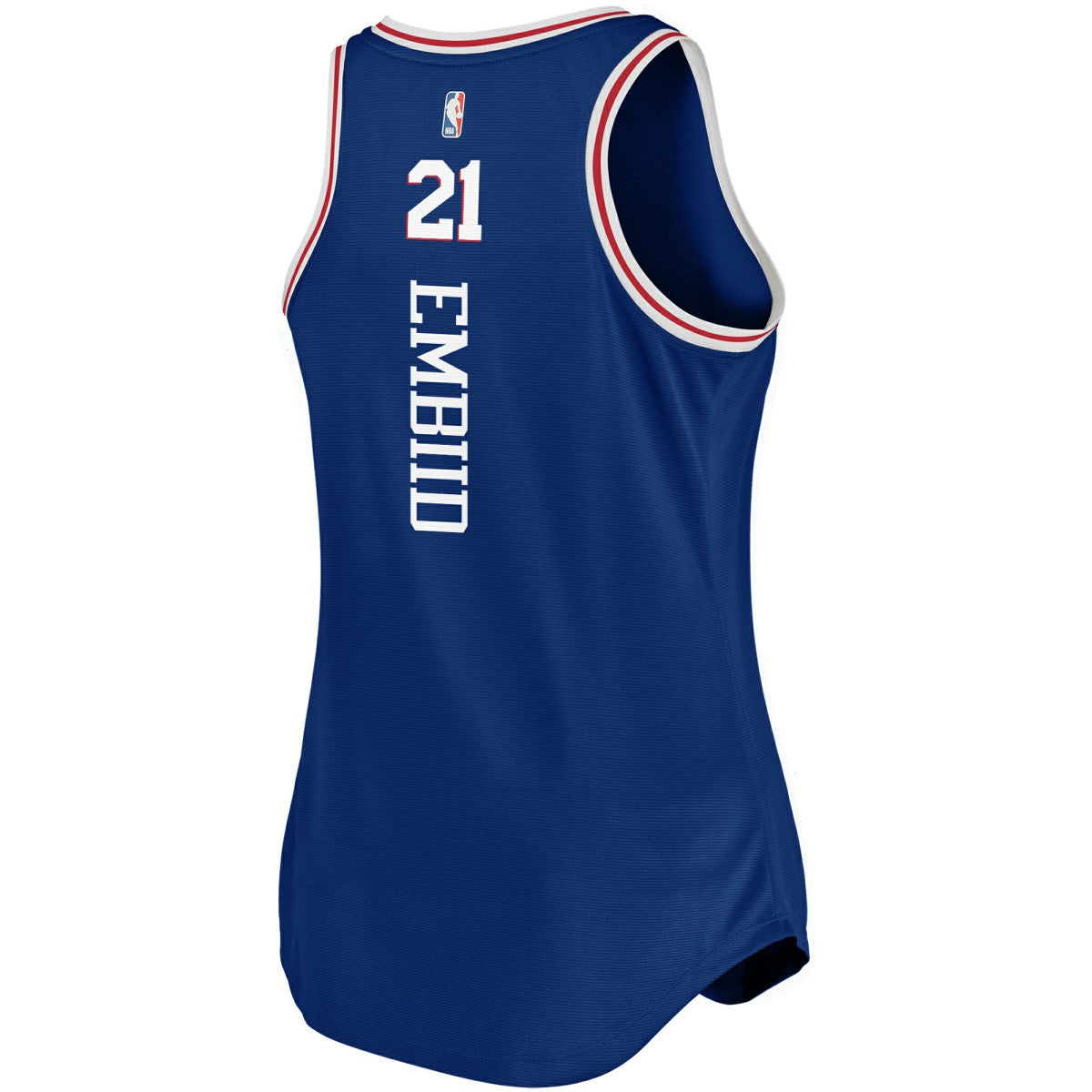Joel Embiid Philadelphia 76ers Women's Fast Break Team Tank Jersey Icon Edition Royal | Fanatics online