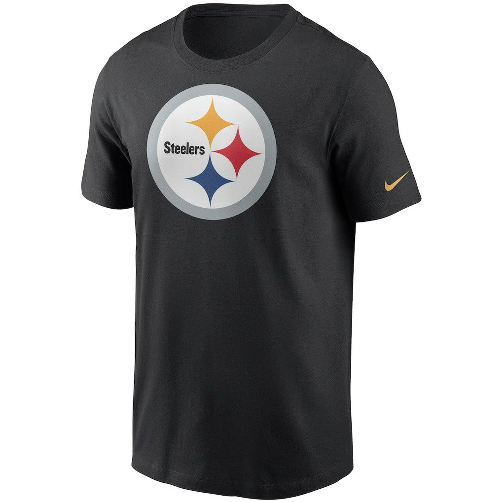 Nike Pittsburgh Steelers Primetime Logo Essential T-Shirt Black