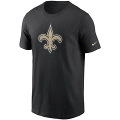 Nike New Orleans Saints Primetime Logo Essential T-Shirt Black