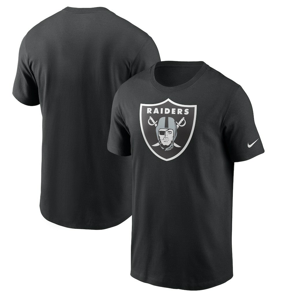 Nike Las Vegas Raiders Primetime Logo Essential T-Shirt Black