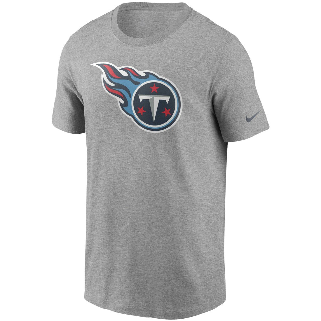 Nike Tennessee Titans Primetime Logo Essential T-Shirt Heather Gray