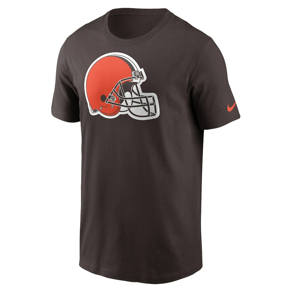 Nike Cleveland Browns Primetime Logo Essential T-Shirt Brown