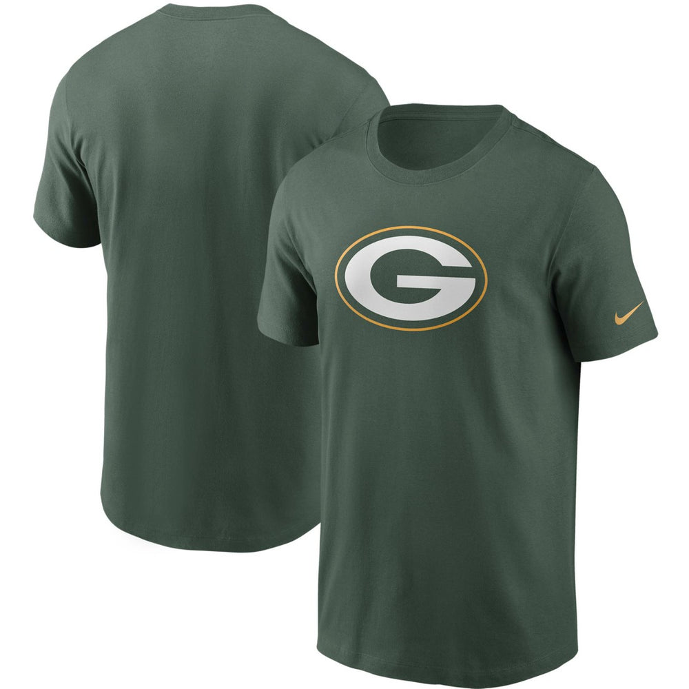 Nike Green Bay Packers Primetime Logo Essential T-Shirt Green