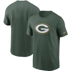 Nike Green Bay Packers Primetime Logo Essential T-Shirt Green