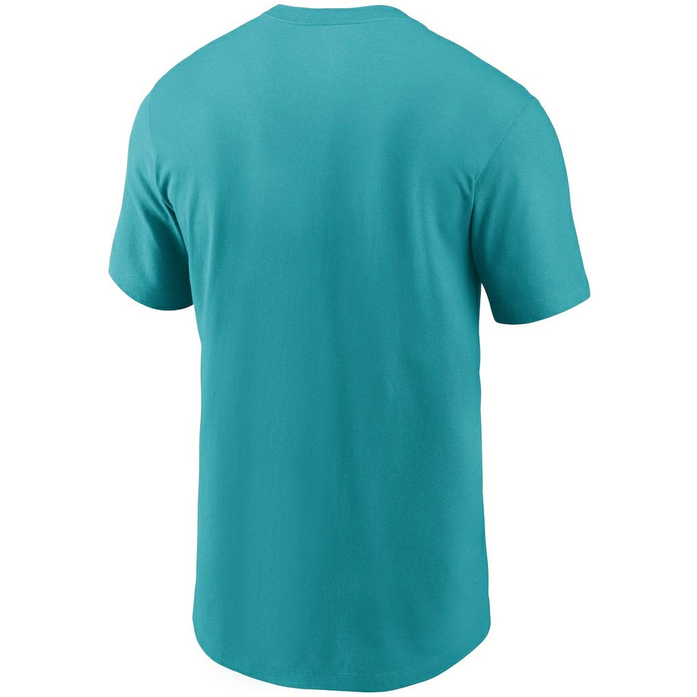 Nike Miami Dolphins Primetime Logo Essential T-Shirt Aqua