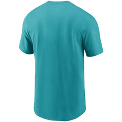 Nike Miami Dolphins Primetime Logo Essential T-Shirt Aqua