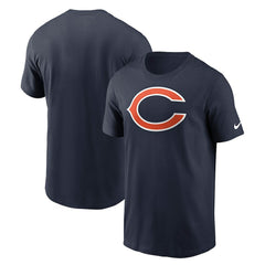 Nike Chicago Bears Primetime Logo Essential T-Shirt Navy