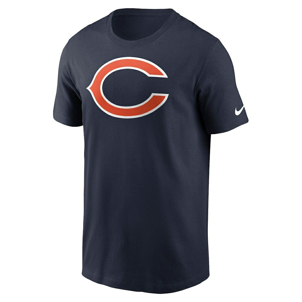 Nike Chicago Bears Primetime Logo Essential T-Shirt Navy