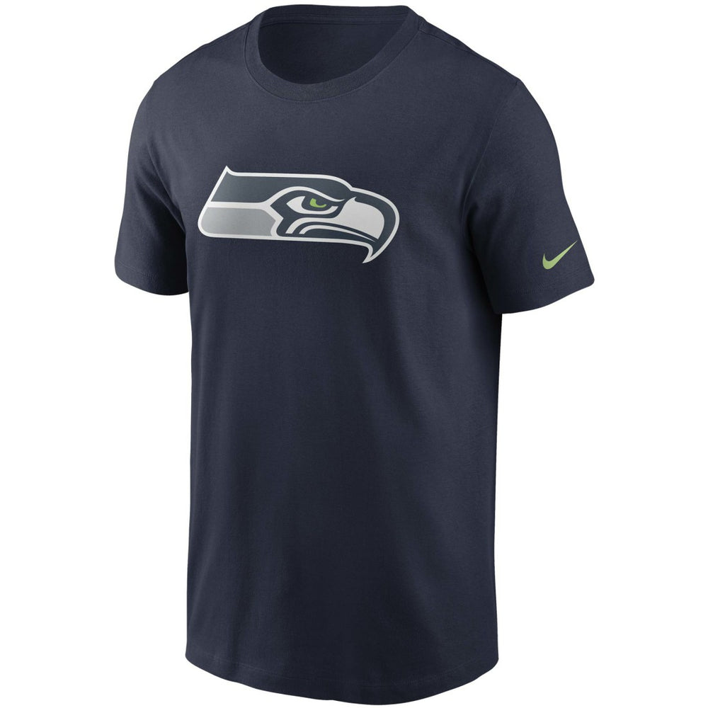 Nike Seattle Seahawks Primetime Logo Essential T-Shirt College Navy
