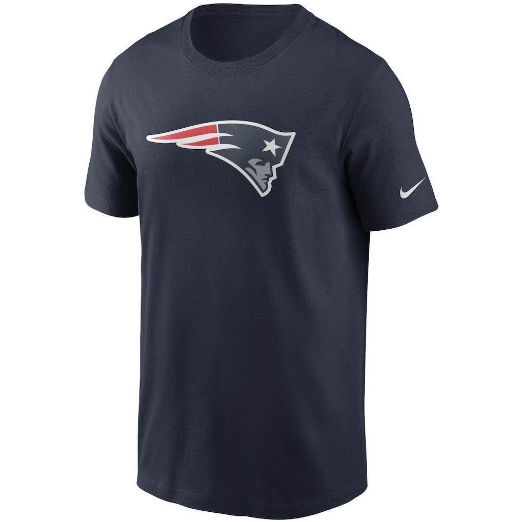 Nike New England Patriots Primetime Logo Essential T-Shirt Navy