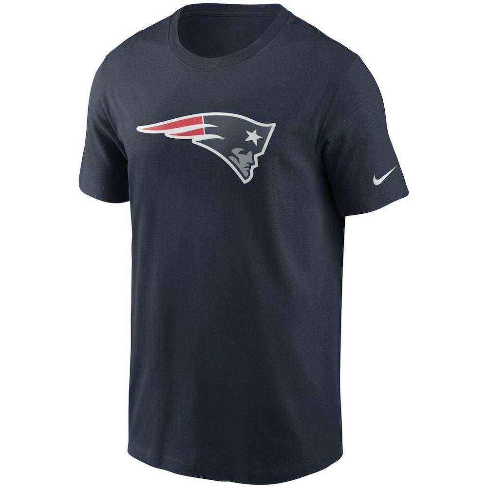 Nike New England Patriots Primetime Logo Essential T-Shirt Navy