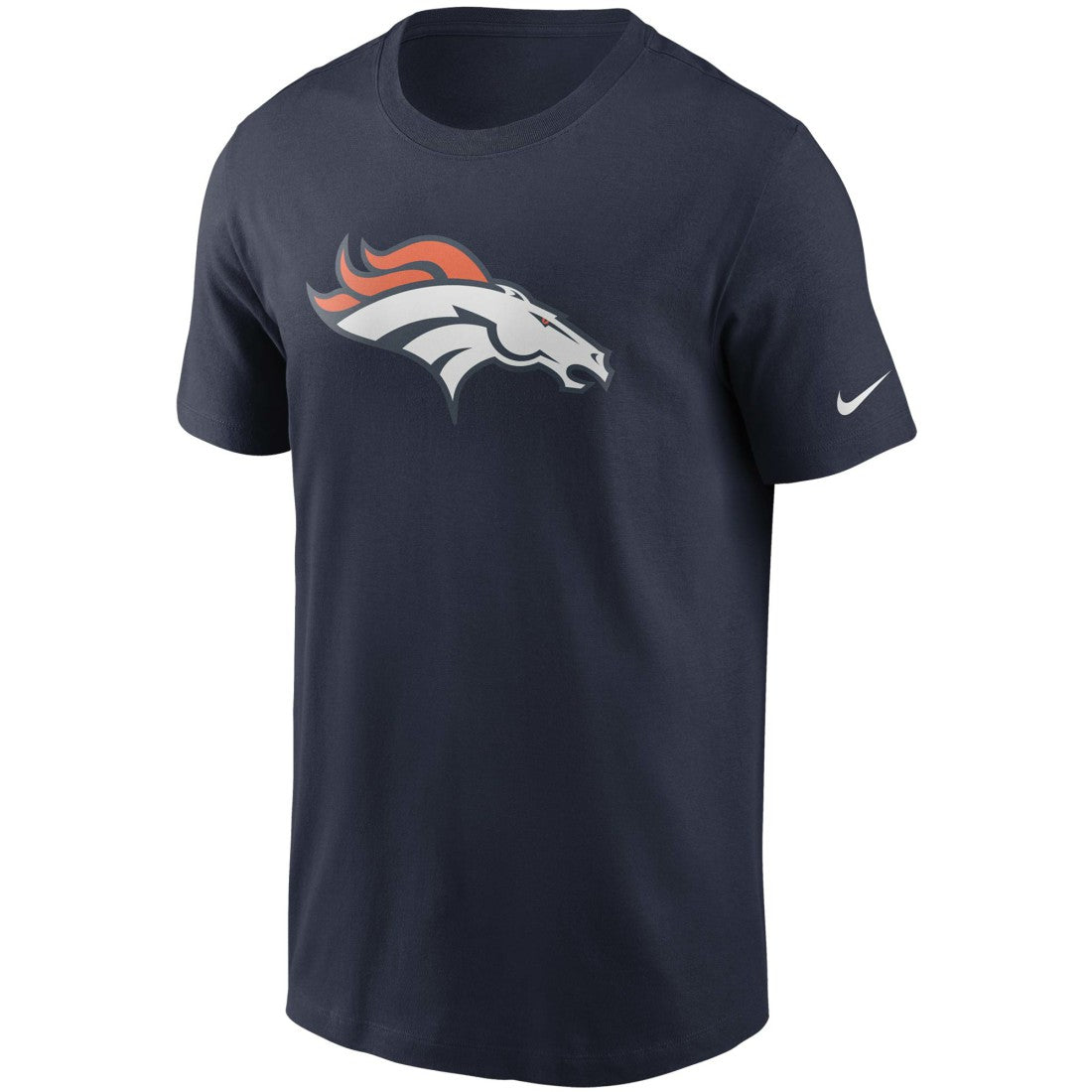 Nike Denver Broncos Primetime Logo Essential T-Shirt Navy