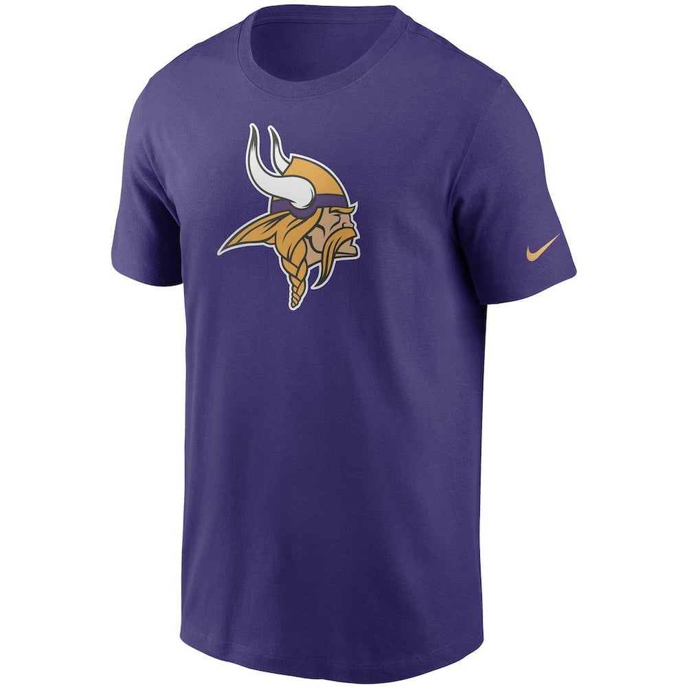 Nike Minnesota Vikings Primetime Logo Essential T-Shirt Purple