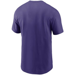 Nike Minnesota Vikings Primetime Logo Essential T-Shirt Purple