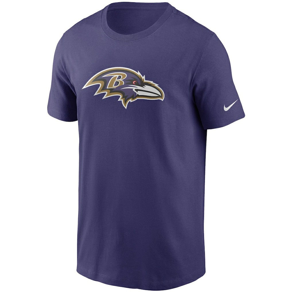 Nike Baltimore Ravens Primetime Logo Essential T-Shirt Purple