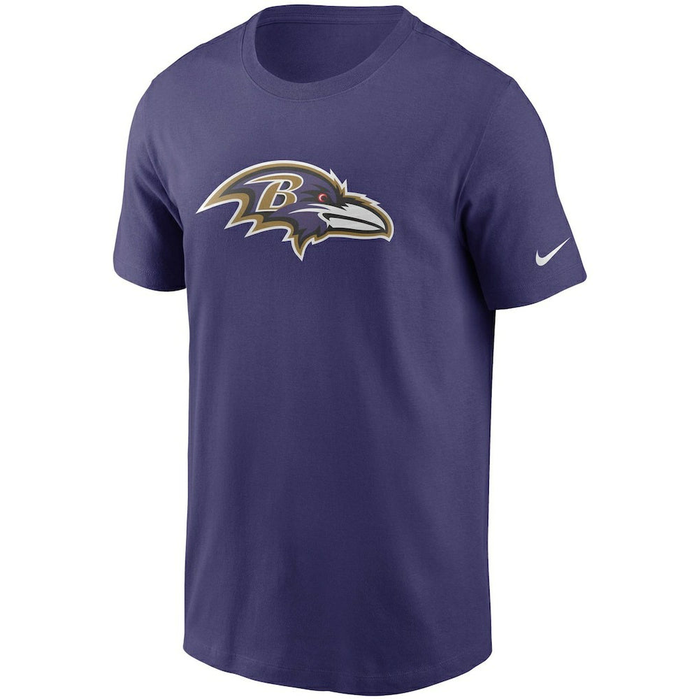 Nike Baltimore Ravens Primetime Logo Essential T-Shirt Purple