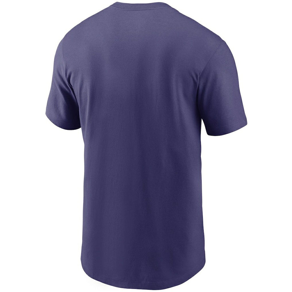 Nike Baltimore Ravens Primetime Logo Essential T-Shirt Purple