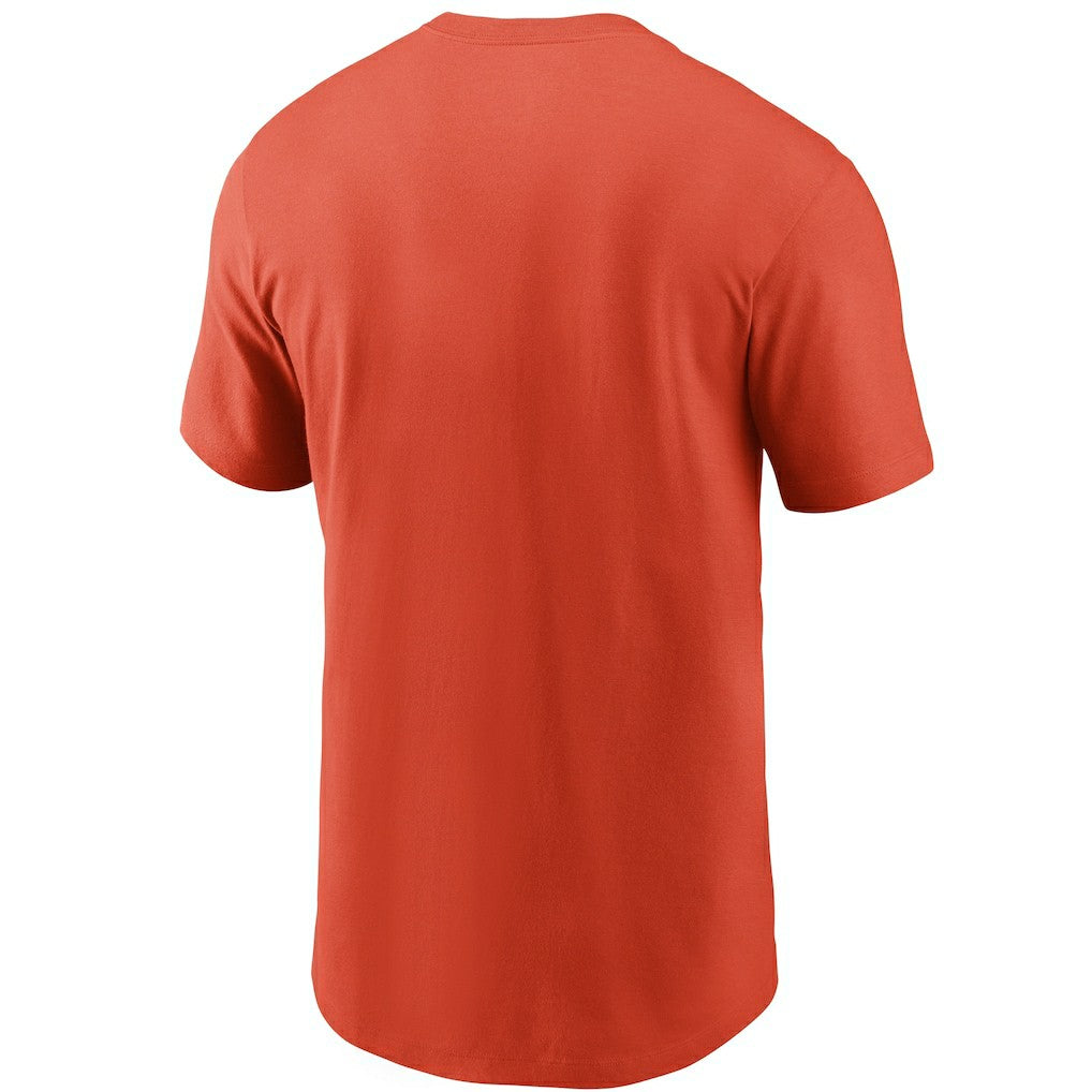 Nike Cleveland Browns Primetime Logo Essential T-Shirt Orange