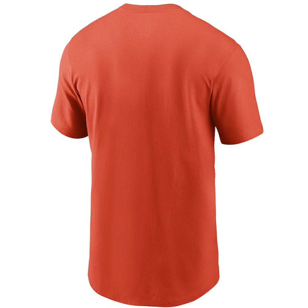 Nike Cleveland Browns Primetime Logo Essential T-Shirt Orange