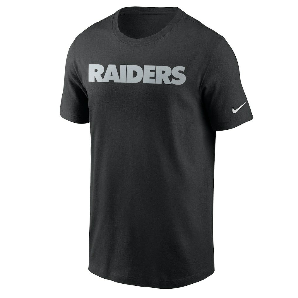 Nike Las Vegas Raiders Team Wordmark T-Shirt Black