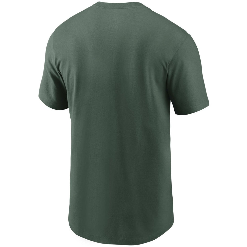 Nike Green Bay Packers Team Wordmark T-Shirt Green