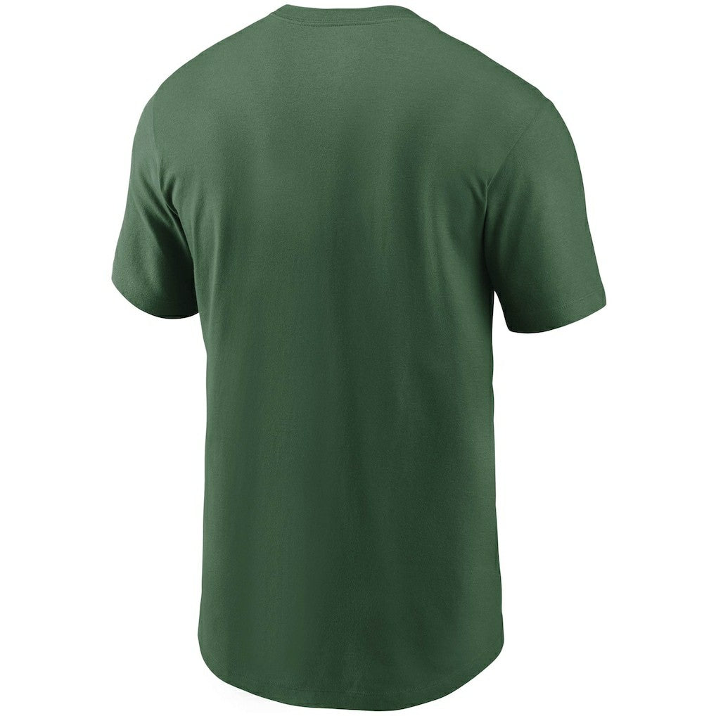 Nike New York Jets Team Wordmark T-Shirt Green