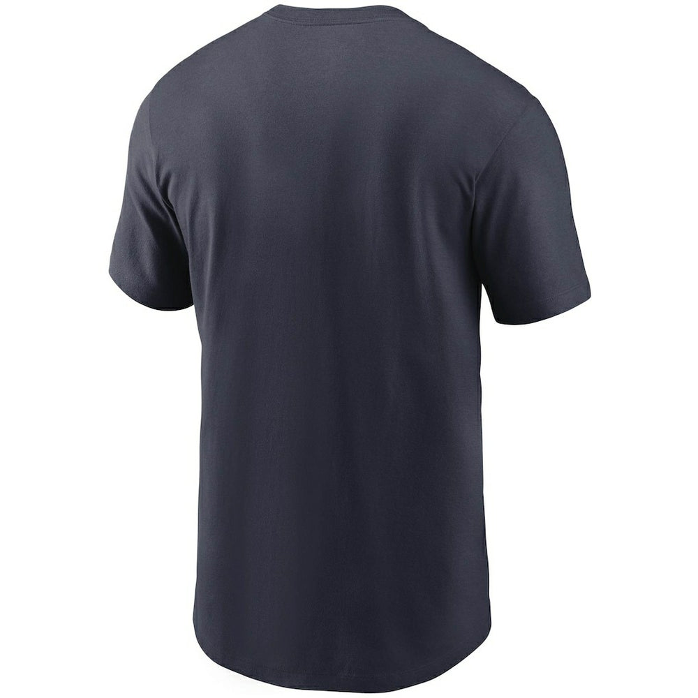 Nike Chicago Bears Team Wordmark T-Shirt Navy