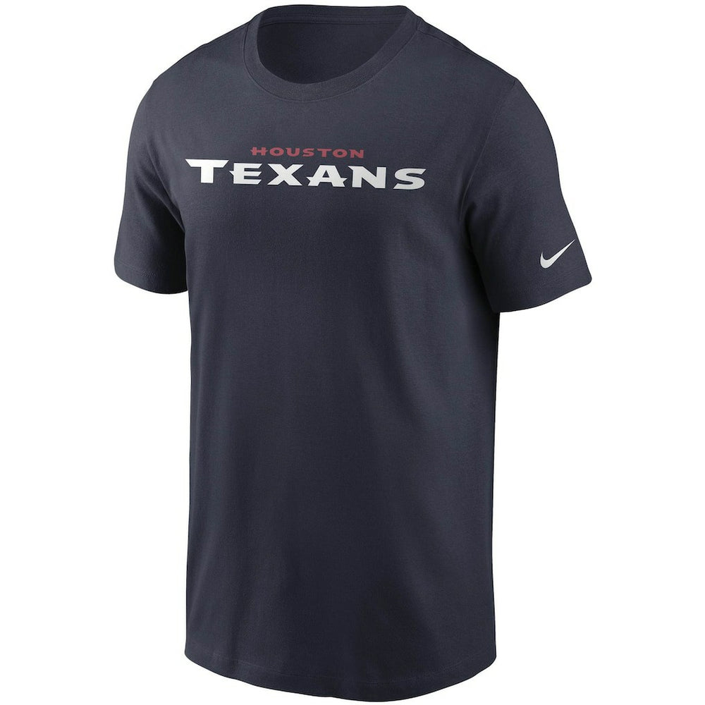 Nike Houston Texans Team Wordmark T-Shirt Navy