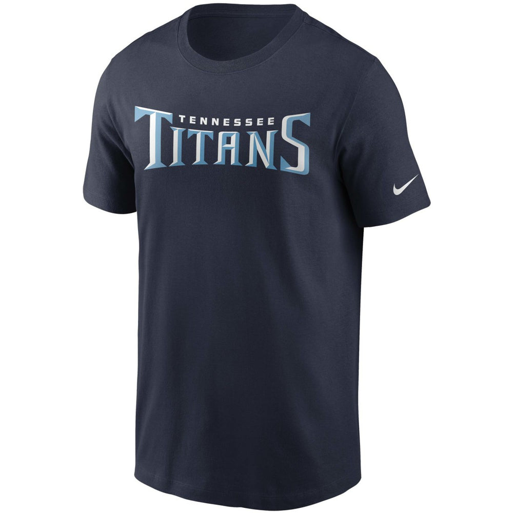 Nike Tennessee Titans Team Wordmark T-Shirt Navy