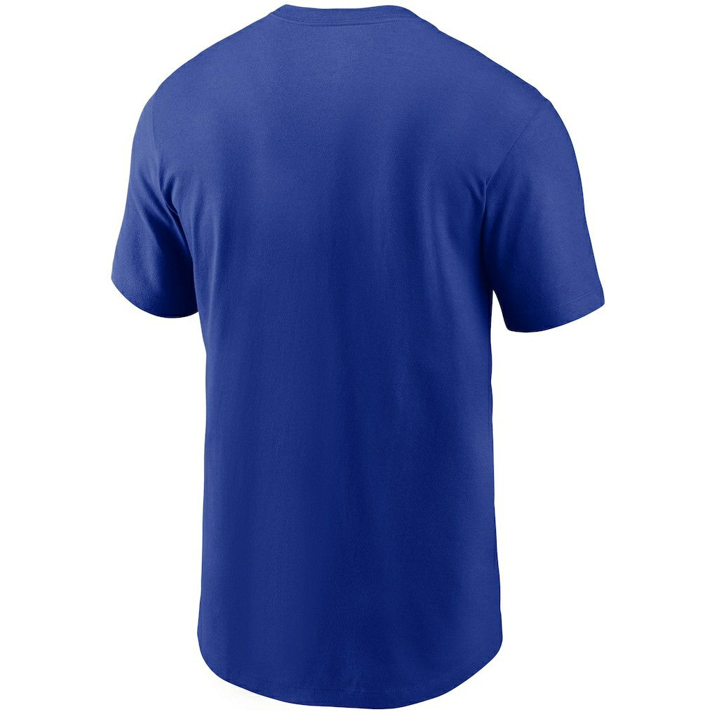 Nike Buffalo Bills Team Wordmark T-Shirt Royal