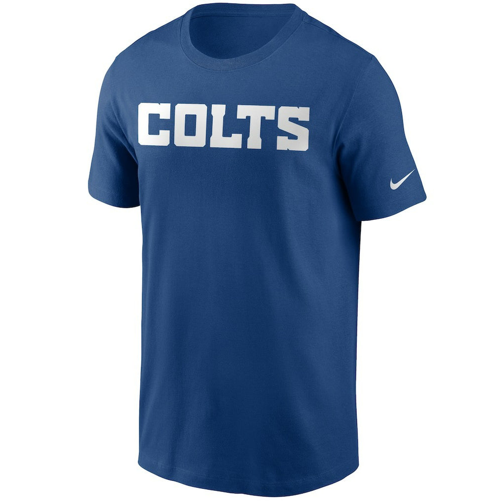 Nike Indianapolis Colts Team Wordmark T-Shirt Royal