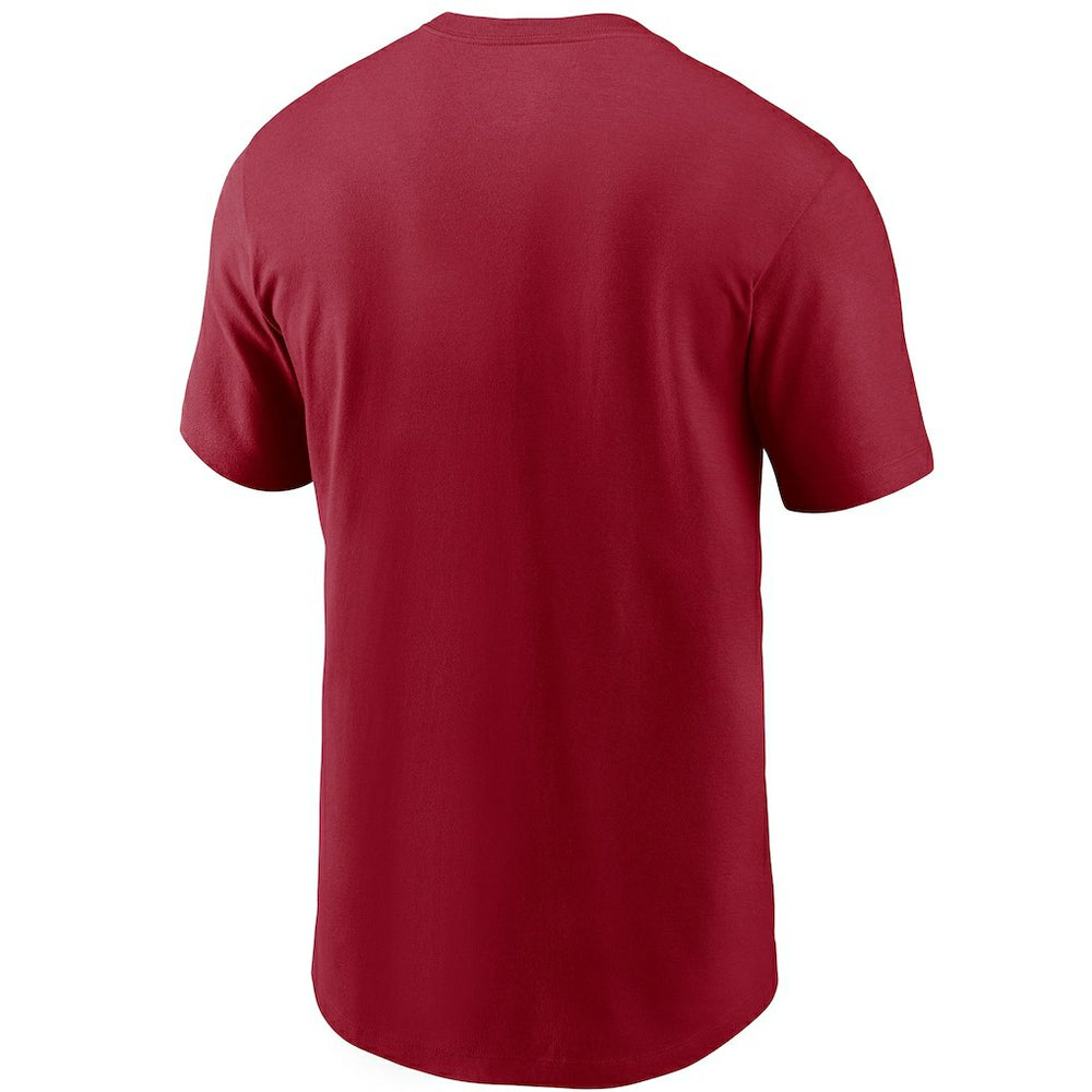 Nike Atlanta Falcons Team Wordmark T-Shirt Red