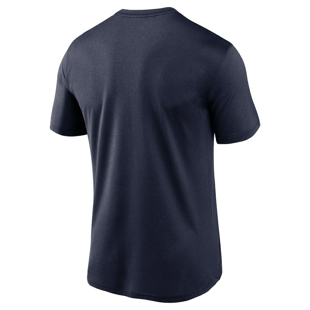 Nike New England Patriots Wordmark Legend Performance T-Shirt Navy