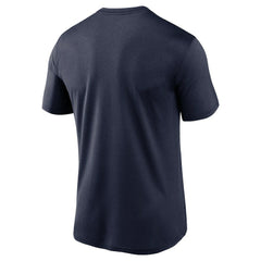 Nike New England Patriots Wordmark Legend Performance T-Shirt Navy