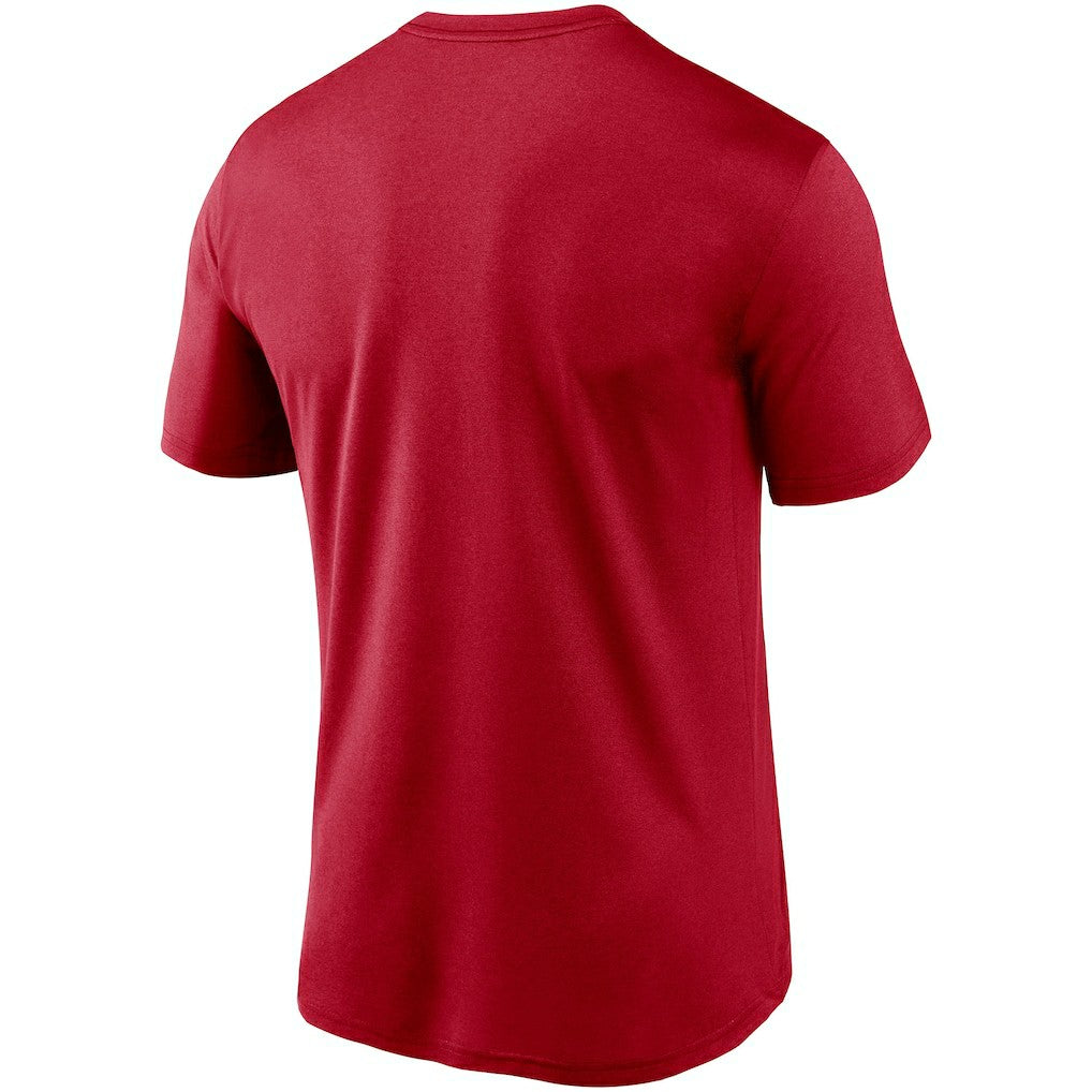 Nike Atlanta Falcons Wordmark Legend Performance T-Shirt Red