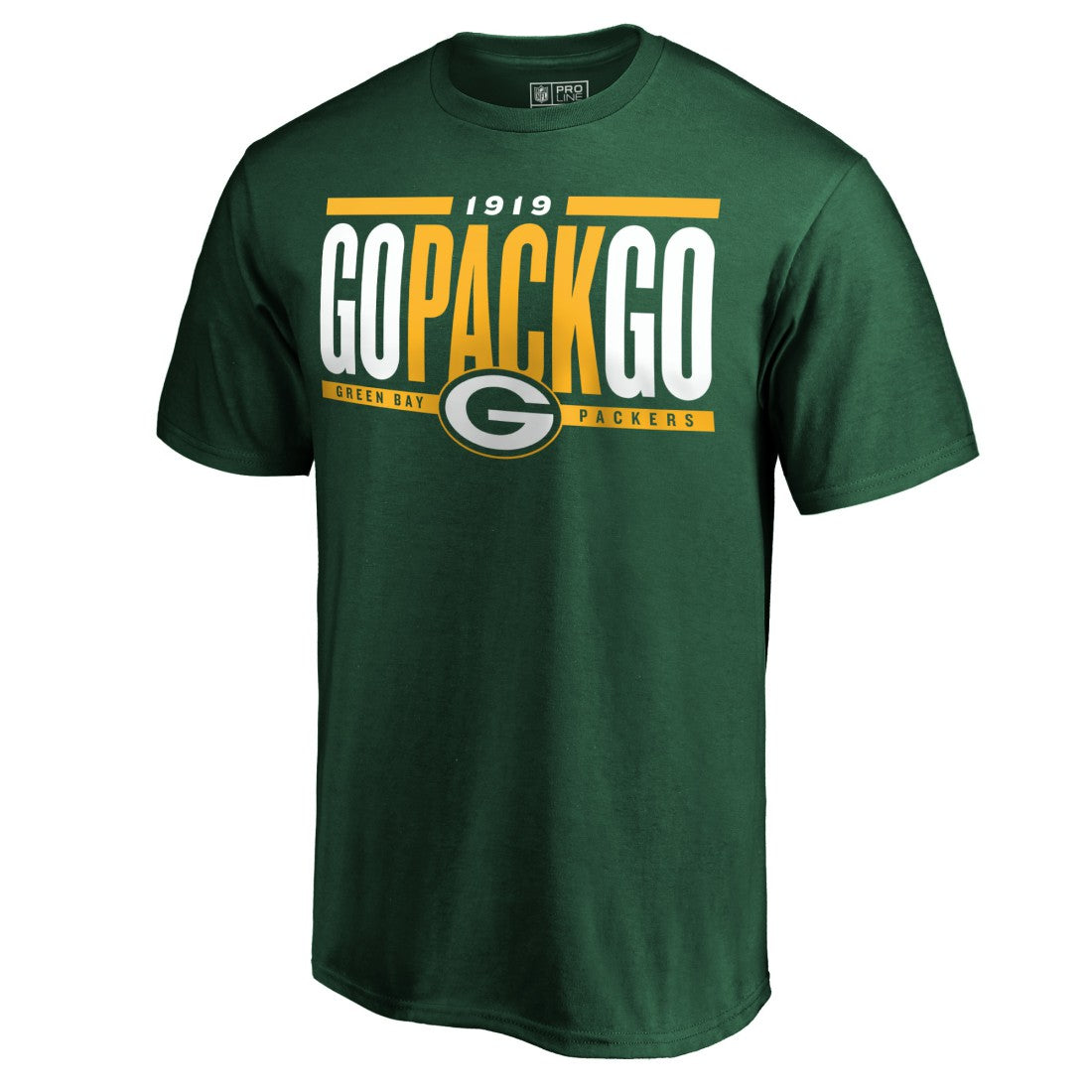 Green Bay Packers Hometown Refresh Go Pack Go T-Shirt Green