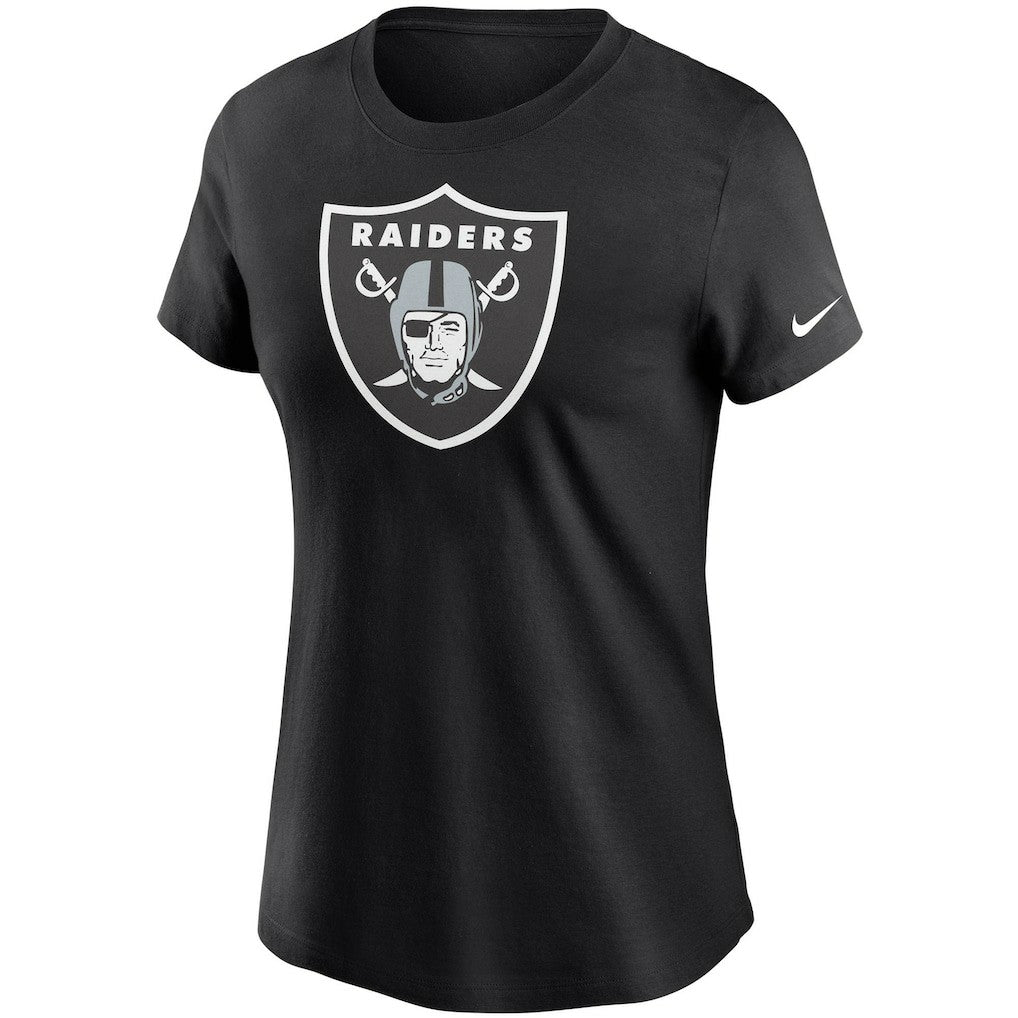 Nike Las Vegas Raiders Women's Logo Essential T-Shirt Black