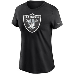 Nike Las Vegas Raiders Women's Logo Essential T-Shirt Black