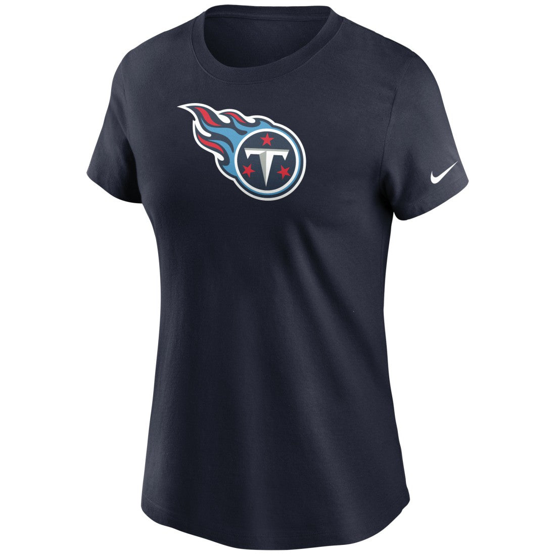 Nike Tennessee Titans Women's Logo Essential T-Shirt Navy