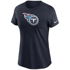 Nike Tennessee Titans Women's Logo Essential T-Shirt Navy