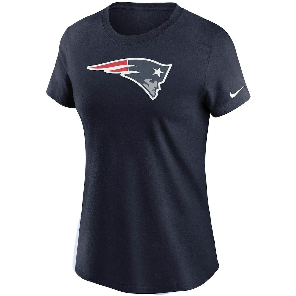 Nike New England Patriots Women's Logo Essential T-Shirt Navy