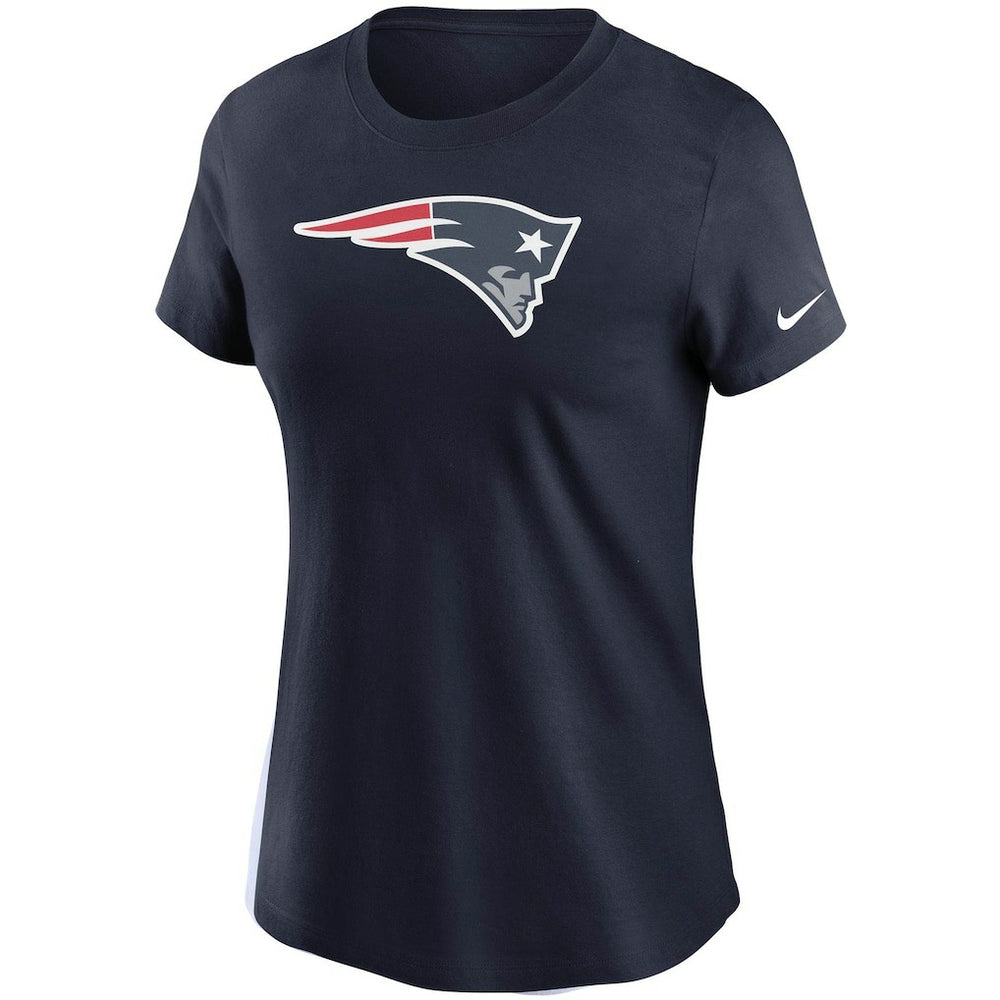 Nike New England Patriots Women's Logo Essential T-Shirt Navy
