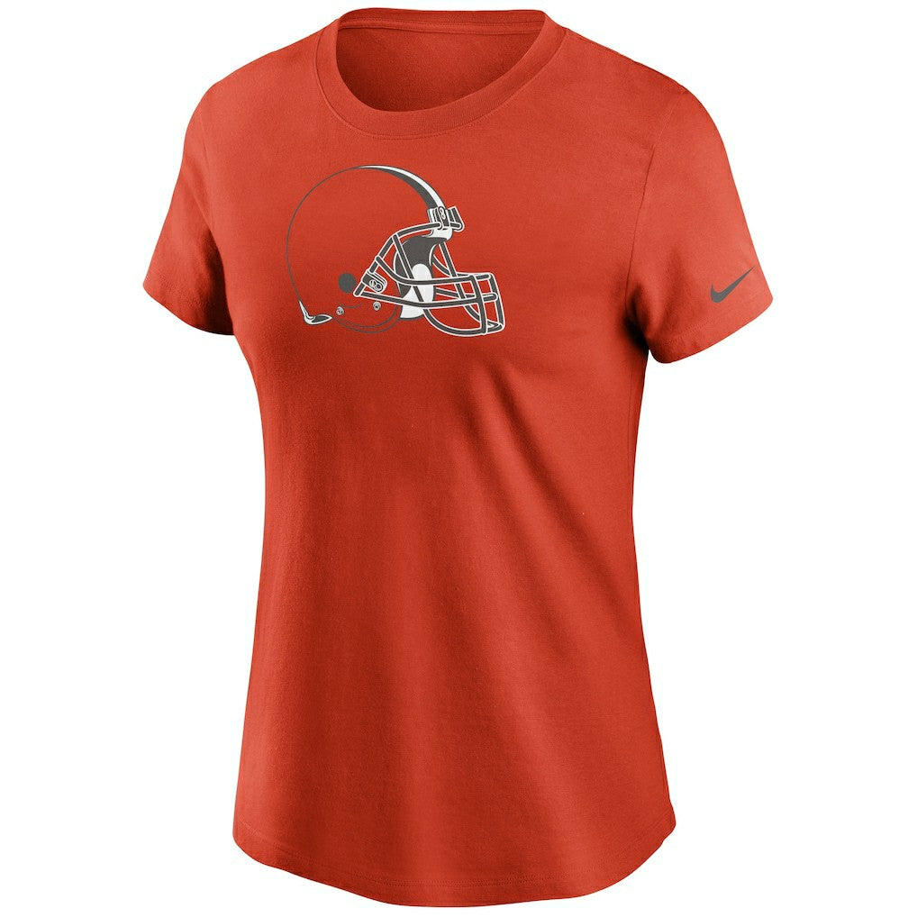 Nike Cleveland Browns Women's Logo Essential T-Shirt Orange