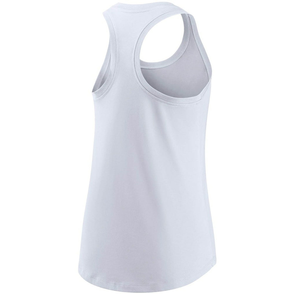 Nike Arizona Cardinals Women's Light Impact Performance Racerback Tank Top White