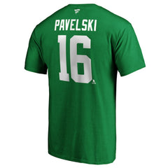 Joe Pavelski Dallas Stars Fanatics Authentic Stack Player Name & Number T-Shirt - Kelly Green - NHL 3668469