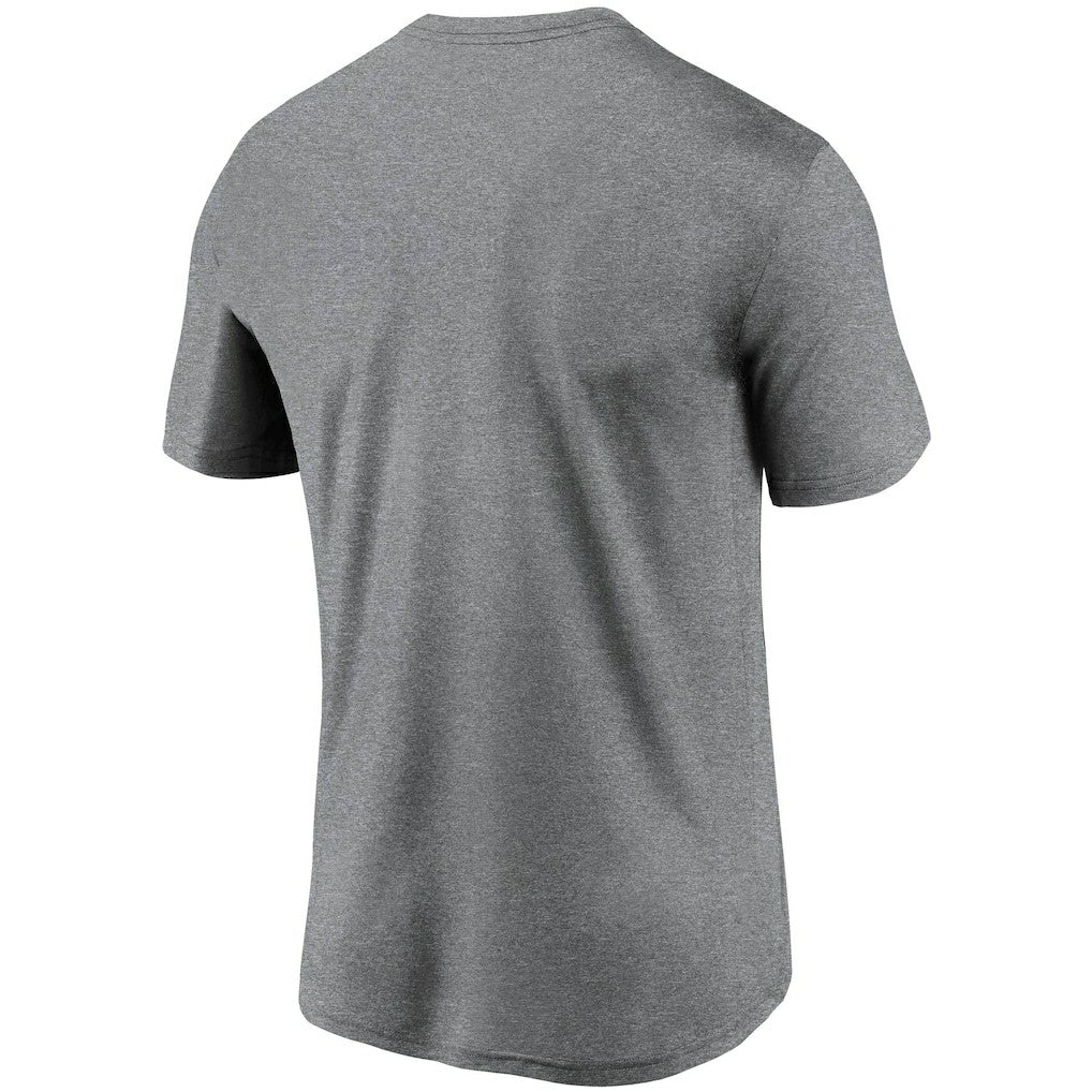 Nike New Orleans Saints Logo Essential Legend Performance T-Shirt Heathered Charcoal