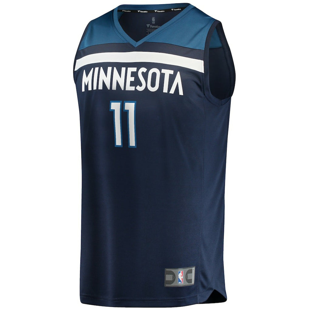 Naz Reid Minnesota Timberwolves Fast Break Replica Jersey Navy Icon Edition | Fanatics Near Me