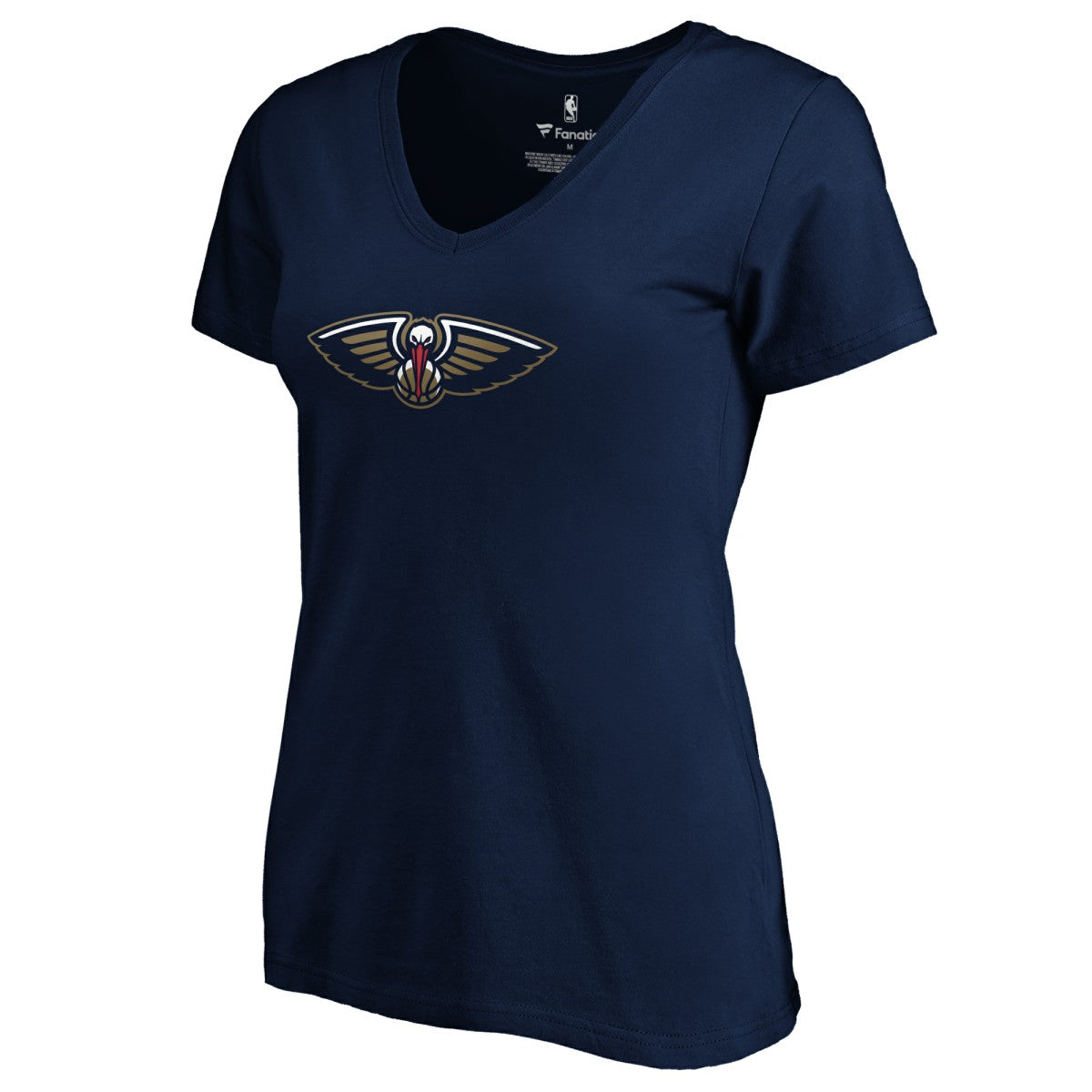Zion Williamson New Orleans Pelicans Women's Playmaker Name & Number V-Neck T-Shirt Navy
