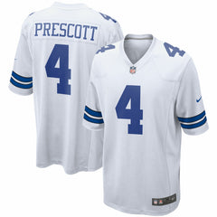 Nike Dak Prescott Dallas Cowboys Game Team Jersey White
