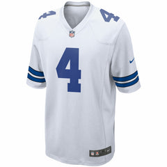 Nike Dak Prescott Dallas Cowboys Game Team Jersey White